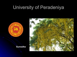 University of Peradeniya ,[object Object]