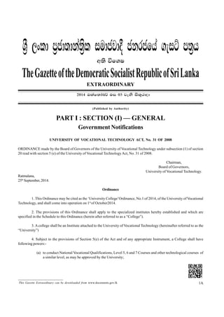 University college act | PDF