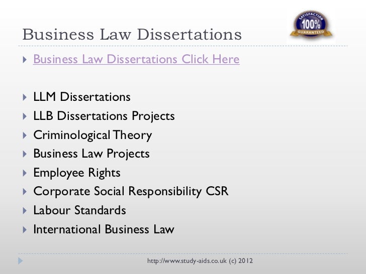 Twenty Five Great Construction Law Dissertation Ideas