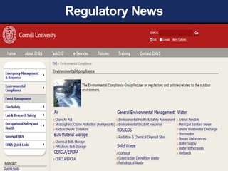 Regulatory News
 