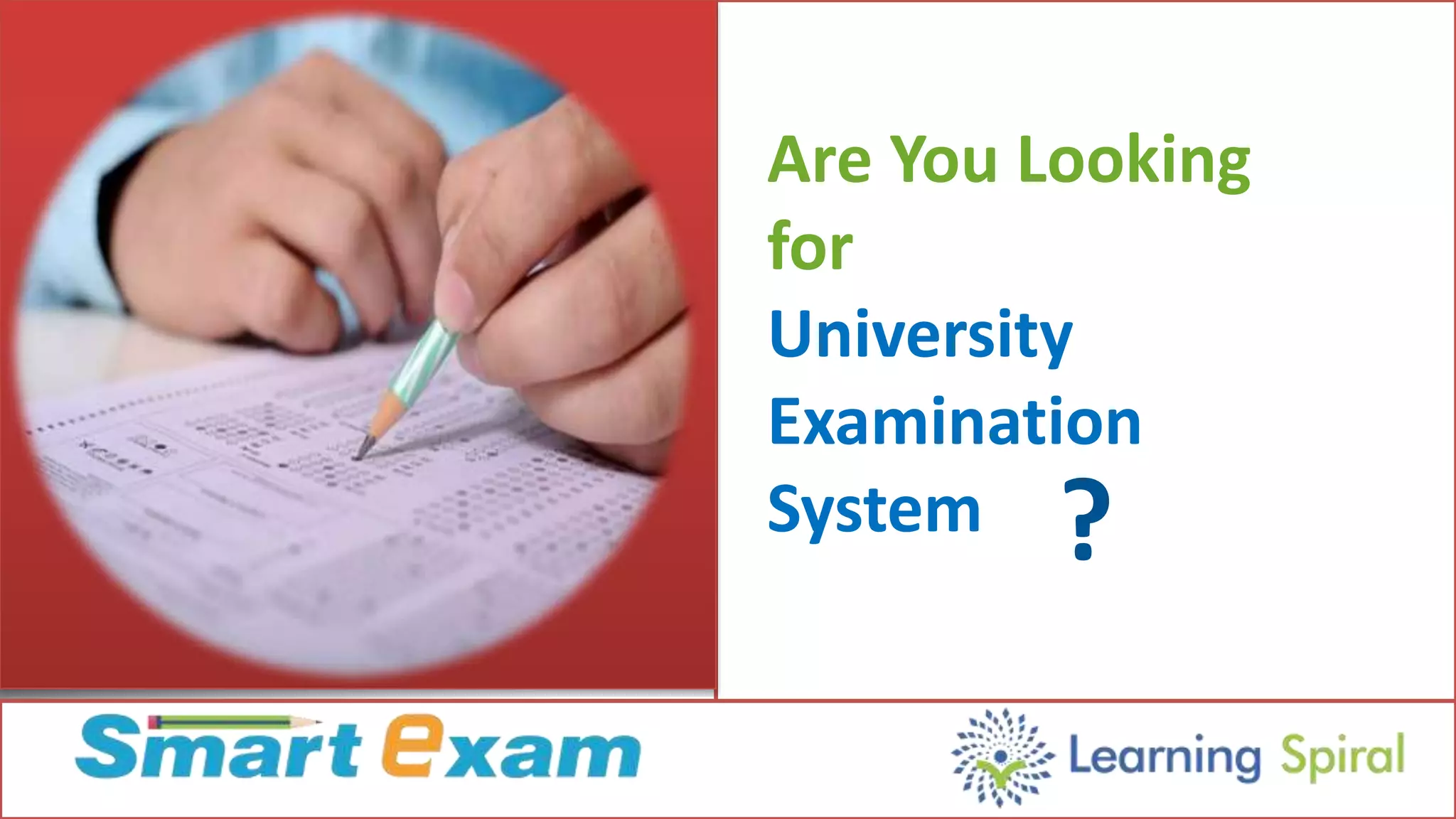 University examination system