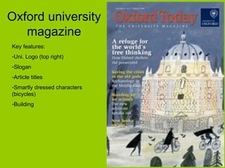 Oxford university magazine ,[object Object],[object Object],[object Object],[object Object],[object Object],[object Object]