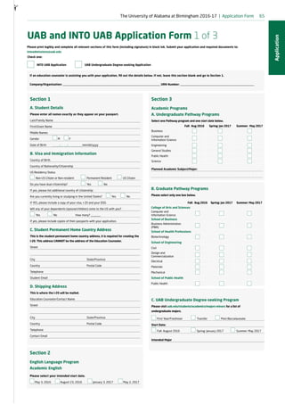 University of alabama at birmingham brochure | PDF