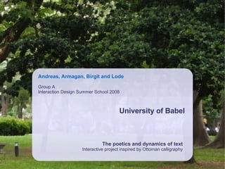 University of Babel 