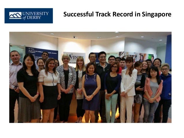 University of derby bachelor degree (Parttime Singapore)