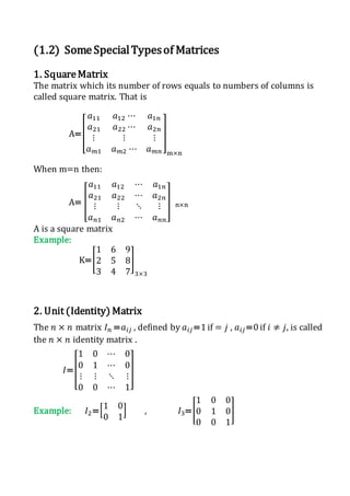 Matrices and its Applications to Solve Some Methods of Systems of ...
