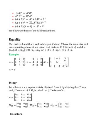 Matrices and its Applications to Solve Some Methods of Systems of ...