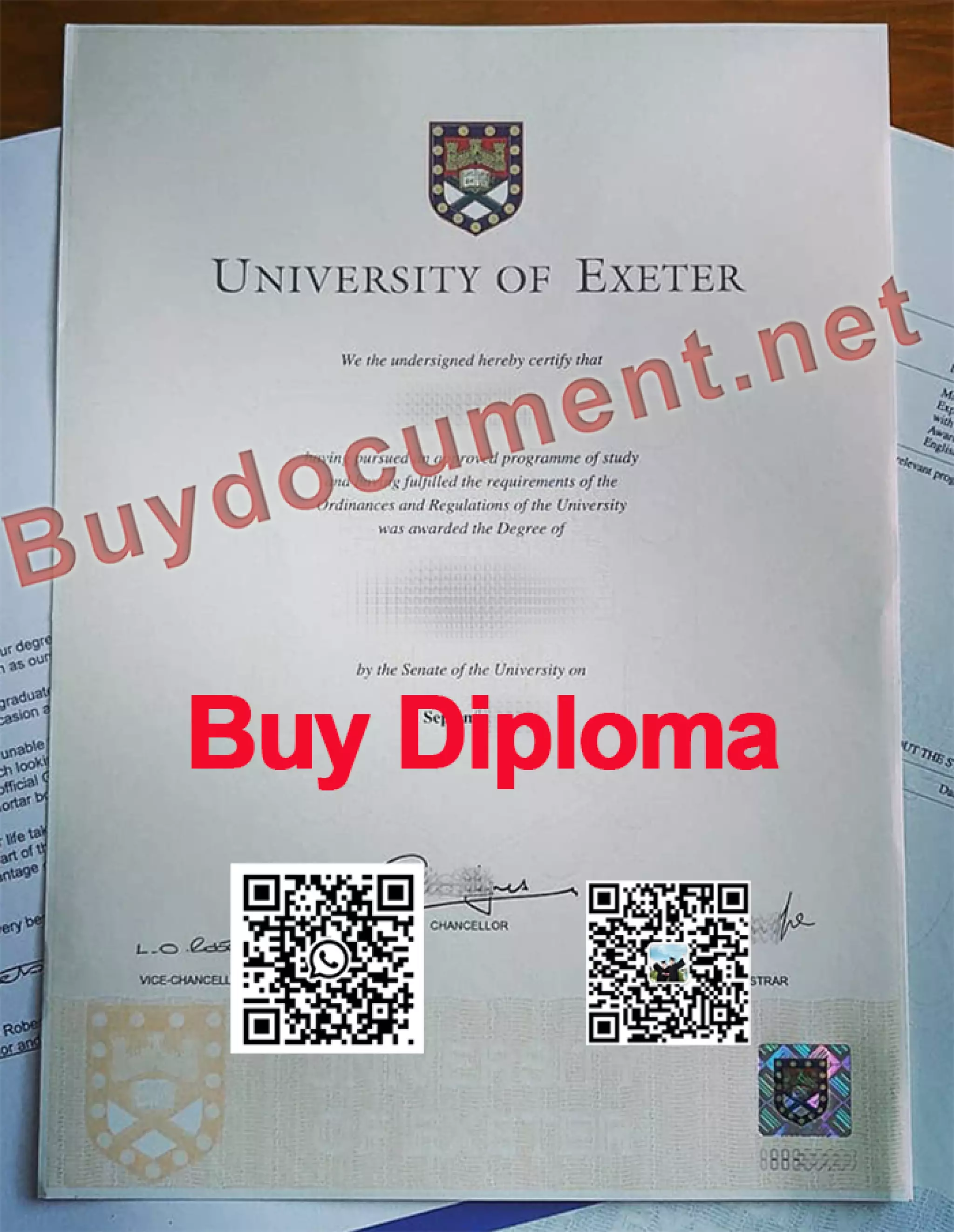 University of Exeter diploma | PDF