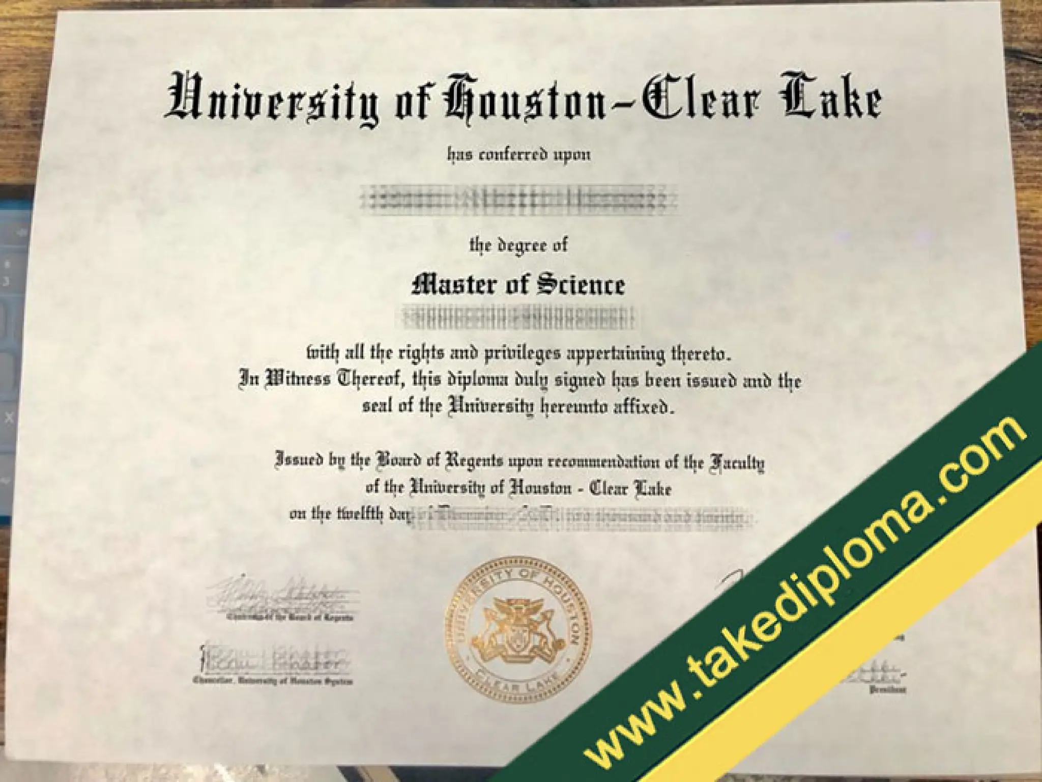 University of HoustonClear Lake degree.pdf