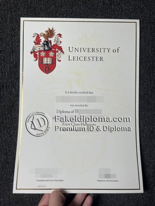 University of Leicester diploma