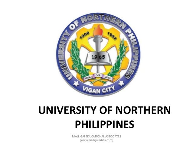 University Of Northern Philippines Malligai Educational Associates