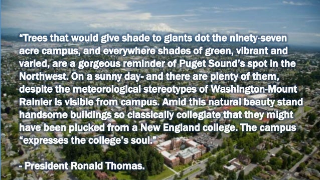 university puget sound