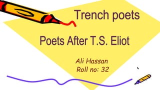 Students Name
Ali Hassan
Roll no: 32
 