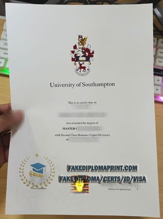 University of Southampton degree.pdf
