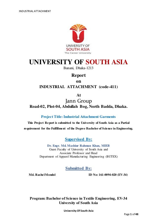 University Of South Asia Rasel