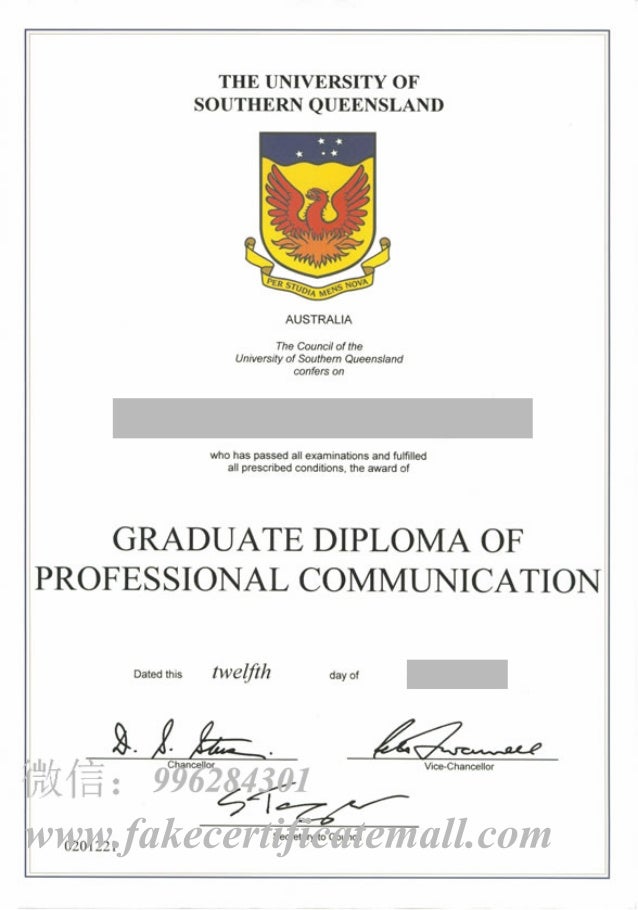 University of southern queensland degree USQ diploma
