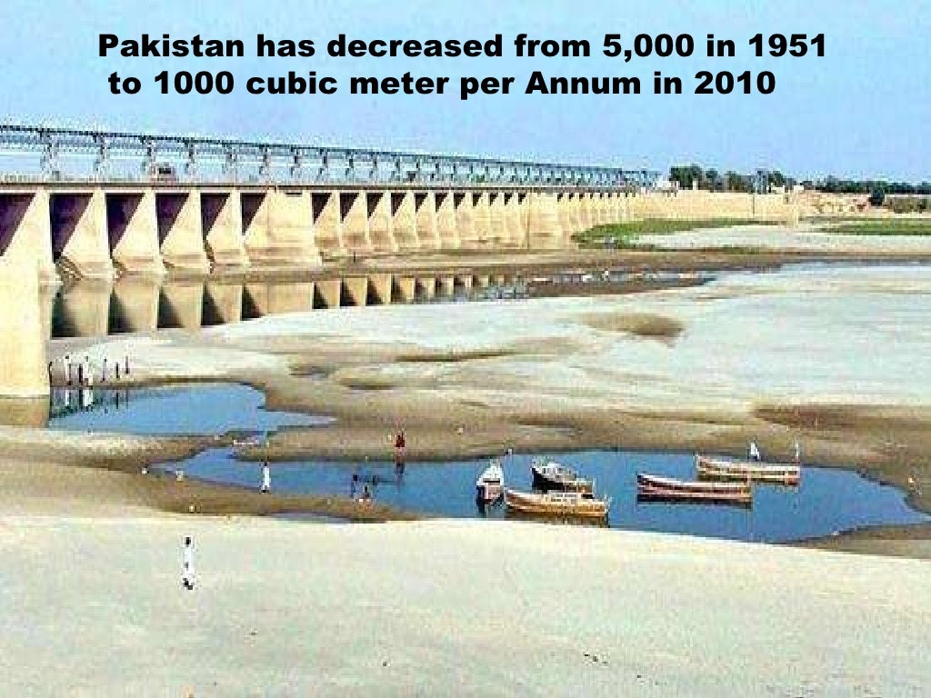 WATER POLLUTION IN PAKISTAN