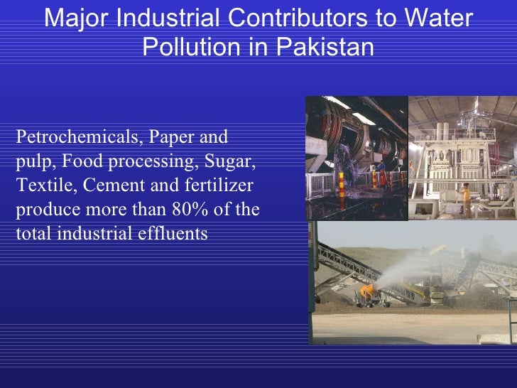 WATER POLLUTION IN PAKISTAN