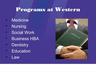 An Introduction to Western University | PPT