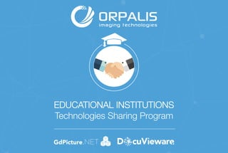 EDUCATIONAL INSTITUTIONS
Technologies Sharing Program
 