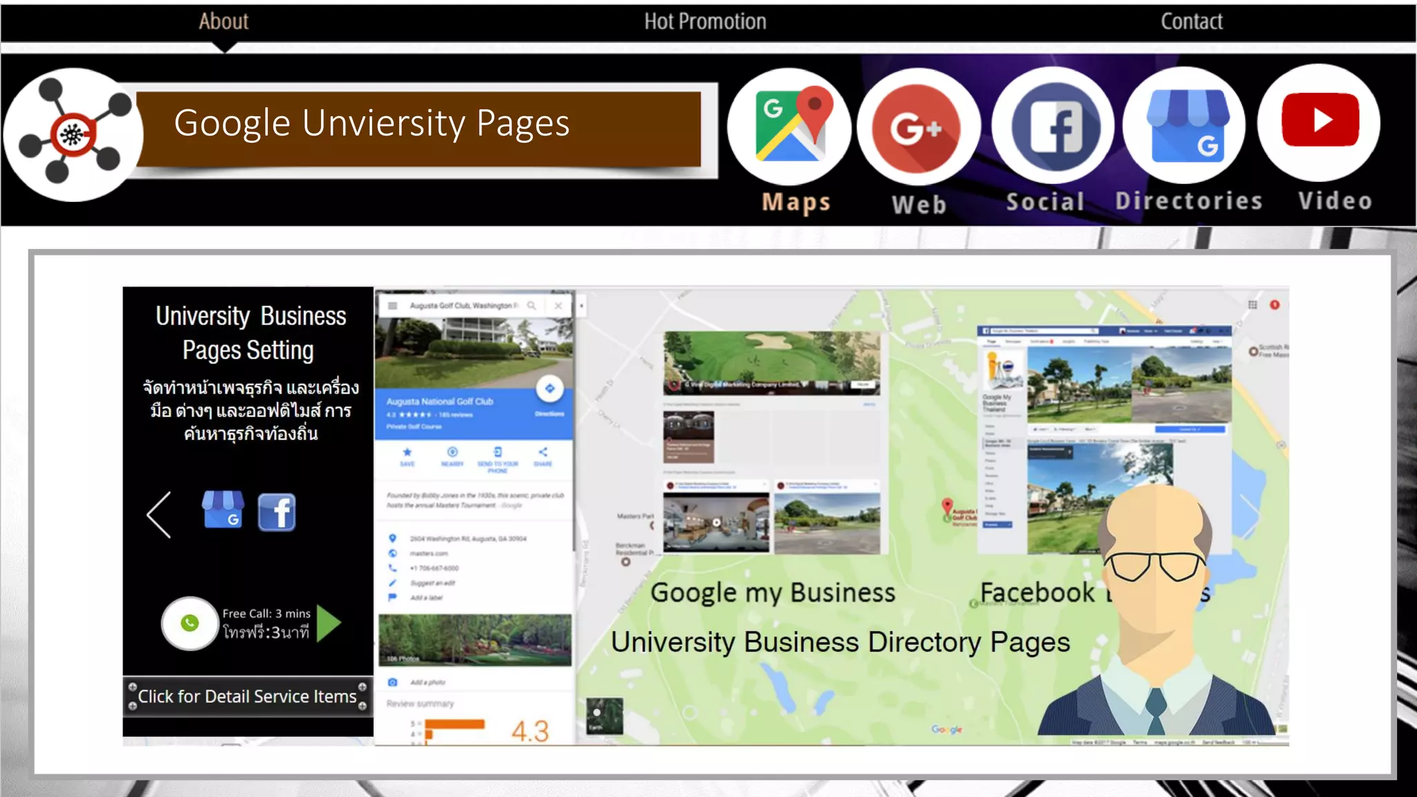 Google Unviersity Pages
 