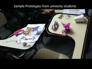 Sample Prototypes from univesity students

 