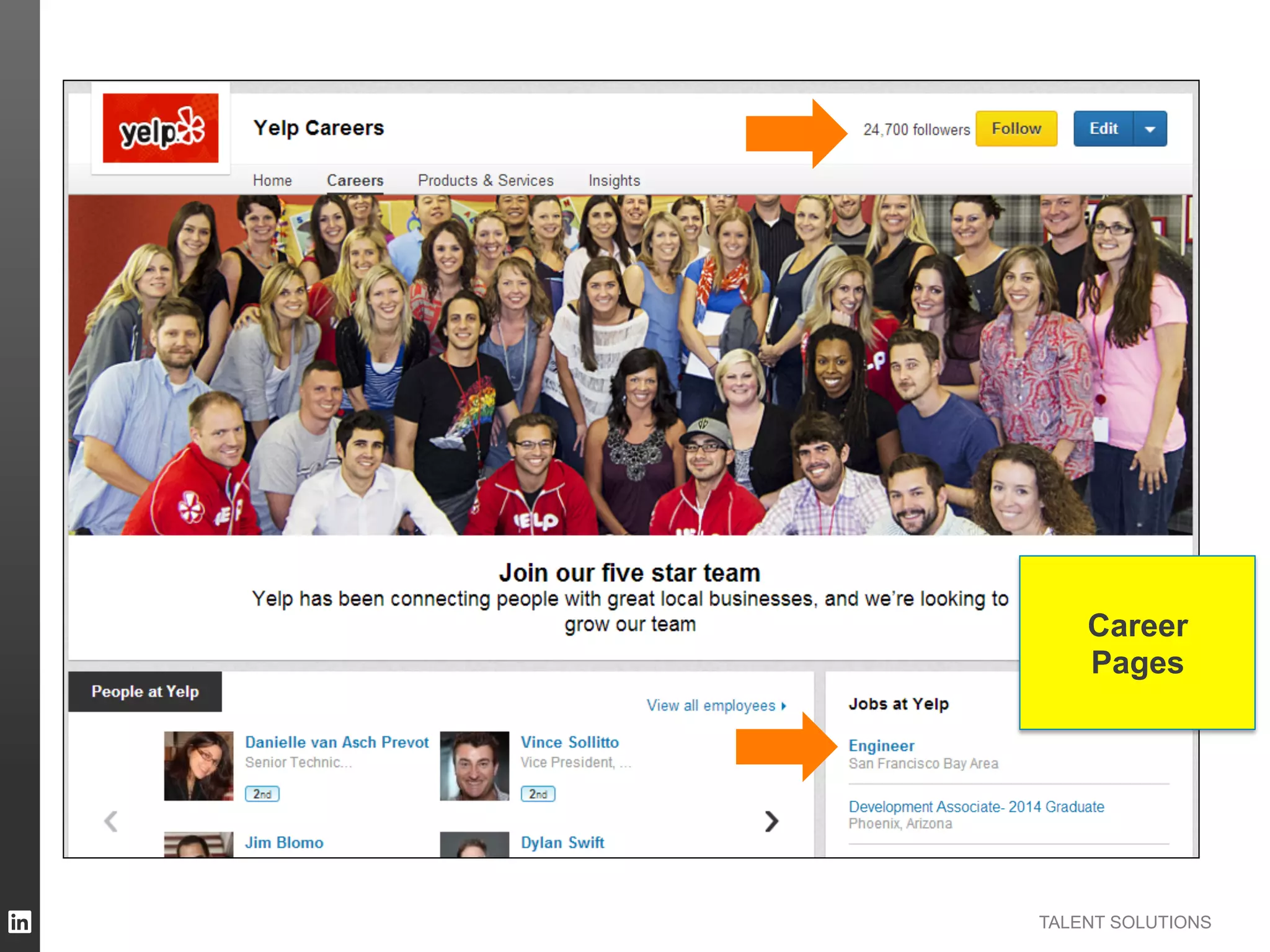 Career
Pages

TALENT SOLUTIONS

 