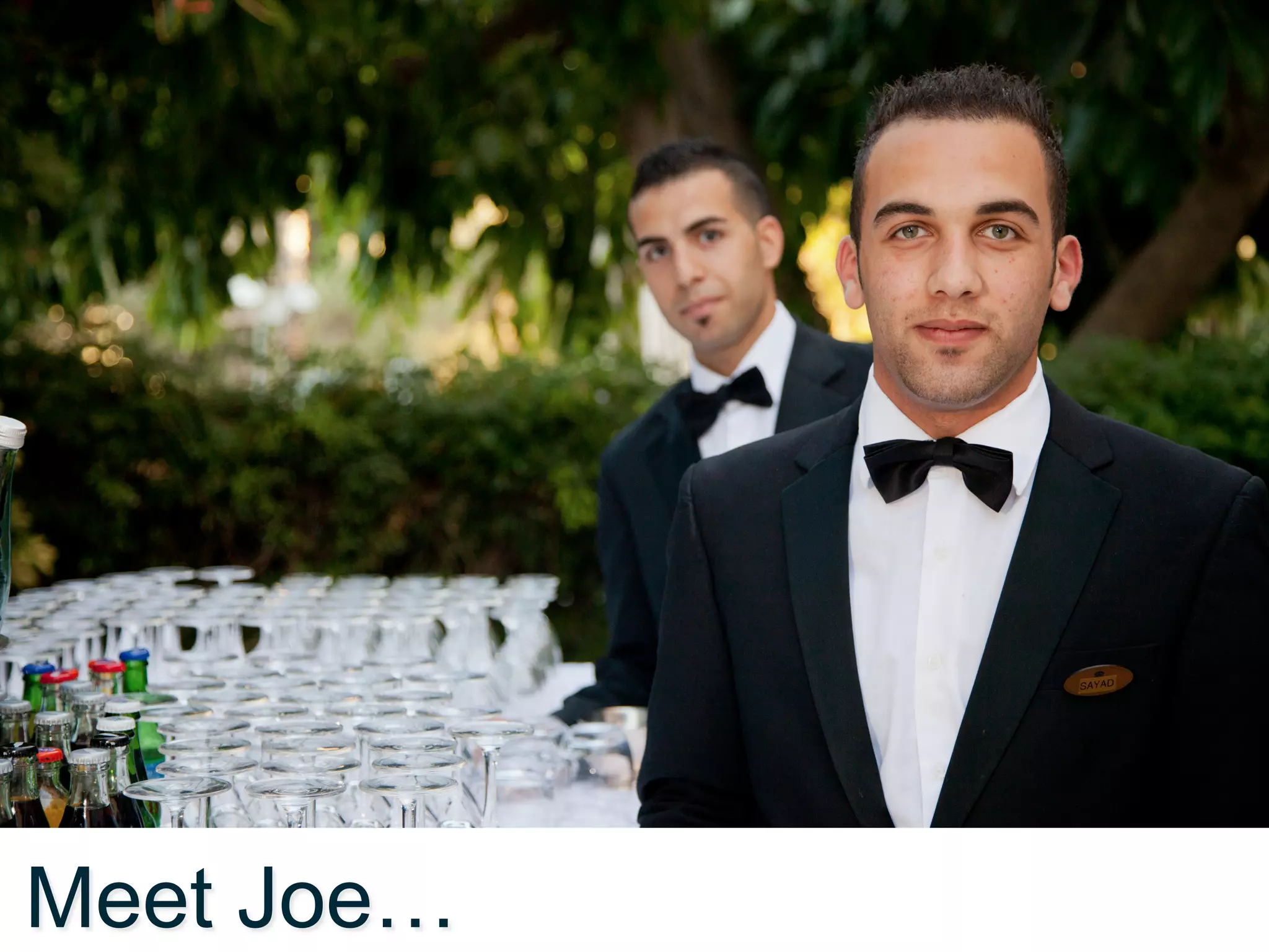 Meet Joe…

 