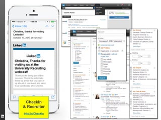 CheckIn
& Recruiter
lnkd.in/CheckIn
TALENT SOLUTIONS

 