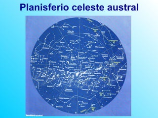 Planisferio celeste austral 