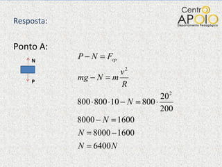 Resposta: Ponto A: N P 