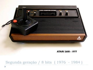 ATARI 2600 - 1977



Segunda geração / 8 bits ( 1976 - 1984 )
 