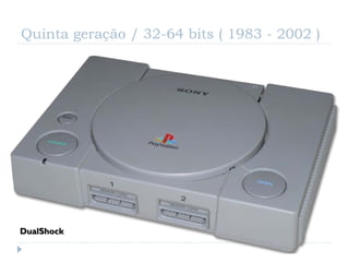 Quinta geração / 32-64 bits ( 1983 - 2002 )




DualShock
 
