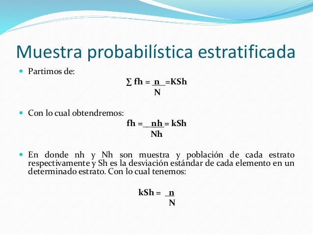 Formula De Sampieri Para La Muestra