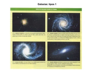 Galaxias: tipos 1 