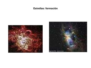 Estrellas: formación 