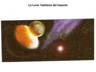 La Luna: hipótesis del impacto 