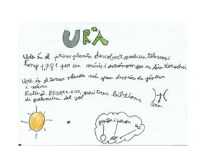 Univers projecte 2na_2013_2014