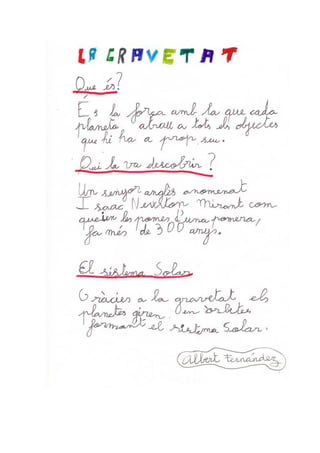 Univers projecte 2nb_2013_2014