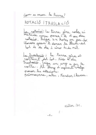 Univers projecte 2nb_2013_2014