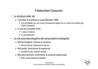 The Networked Consumer
