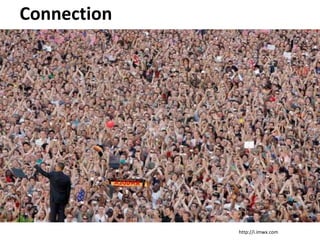 Connection




http://i.imwx.com




                    cc Steve Wheeler, University of Plymouth, 2010
 