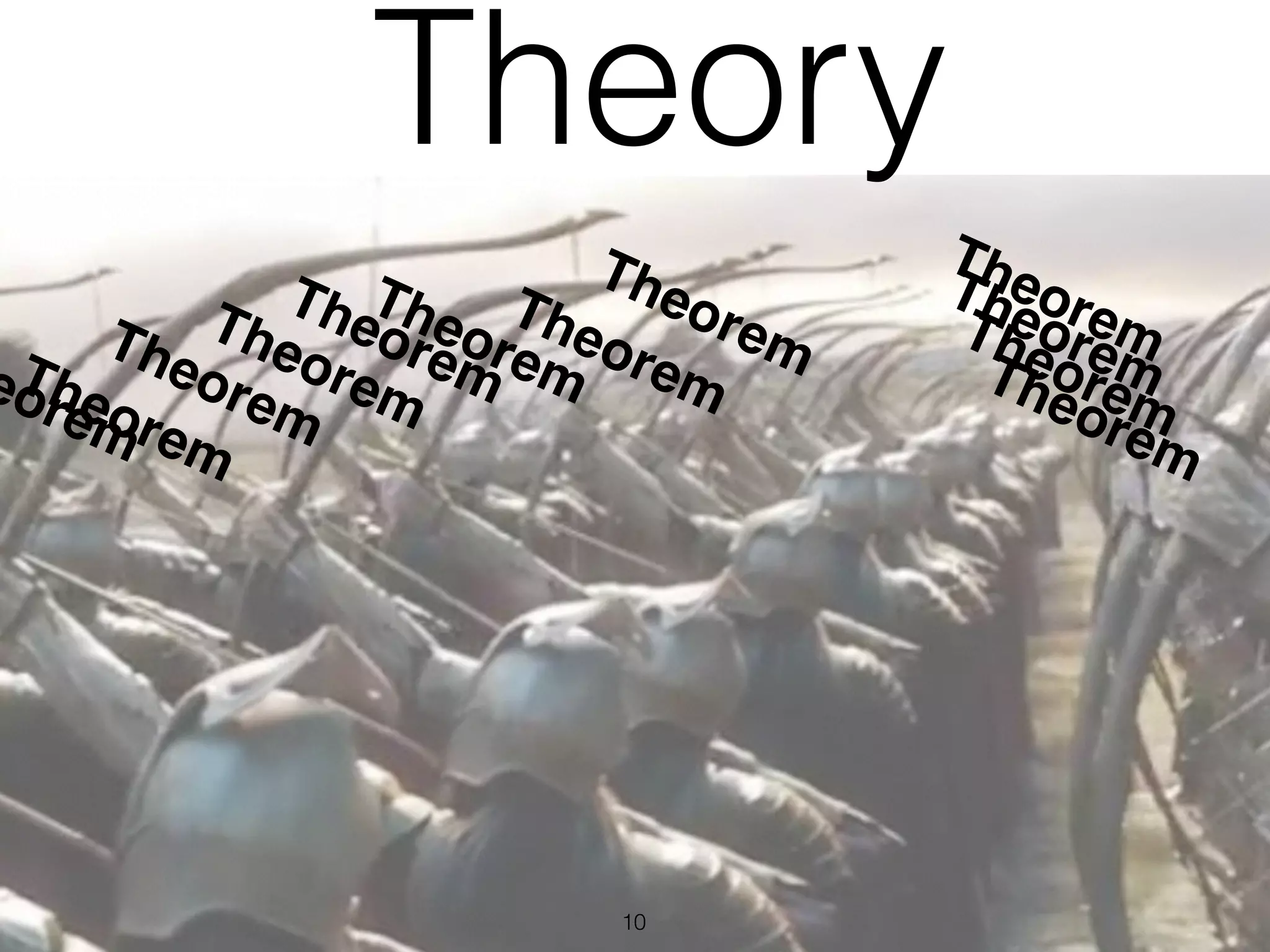 Theory
Theoremeorem
Theorem
Theorem
Theorem
Theorem
Theorem
Theorem
Theorem
TheoremTheorem
Theorem
10
 