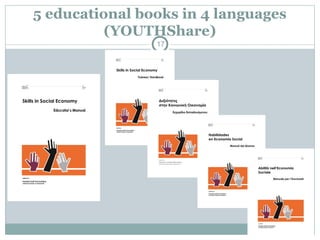 5 educational books in 4 languages
(YOUTHShare)
17
 