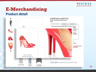 E-Merchandising
Product detail




                  23
 