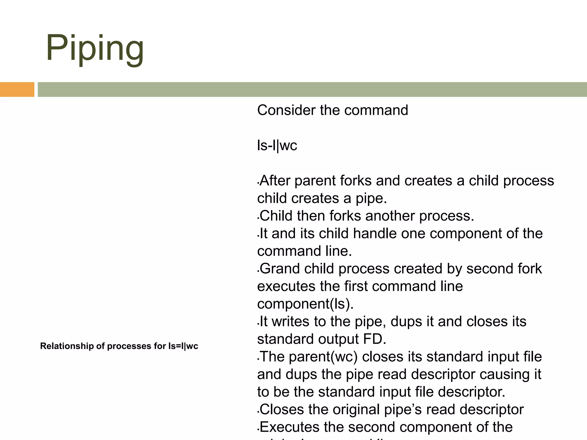Other types of processes