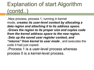 such aswhogrep –n include *.cls –lShell forks and creates a child process.It execs the program that the user specified on the command line.The shell waits until the child process exits from the command and loops back to read the next command.