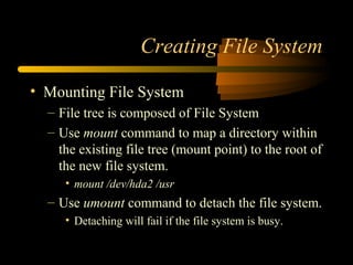 Unix File System | PPT
