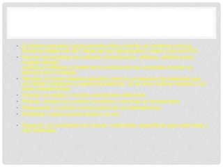 • El sistema operativo, ahora soporta ratón e interfaz de ventanas como X-
Windows System de MIT, News de Sun Microsystem y Open Look de AT&T.
• Muchas herramientas de software (compiladores, editores, utilitarios para
muchas tareas).
reutiliza el software, a través de la combinación de comandos simples en
aplicaciones complejas.
• Portable: el mismo sistema operativo corre en un espectro de máquinas que
van desde notebooks a supercomputadoras. Es el único sistema operativo con
estas características.
• Flexible: se adapta a muchas aplicaciones diferentes.
• Potente: dispone de muchos comandos y servicios ya incorporados.
• Multiusuario: lo utilizan muchas personas simultáneamente.
• Multitarea: realiza muchas tareas a la vez.
• Elegante: sus comandos son breves, coherentes, específicos para cada tarea y
muy eficientes.
 