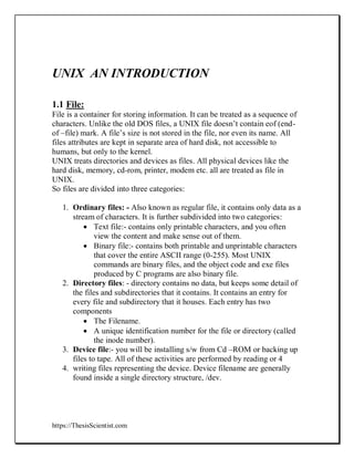 Unix | PDF